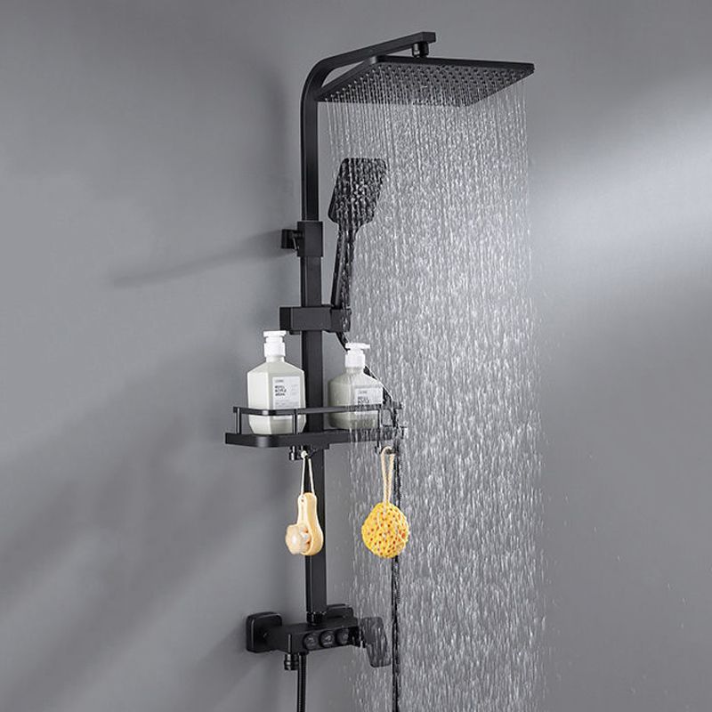 Lisslune | Modern Shower System Wall Mounted Stain Resistant Shower System with Hand Shower
