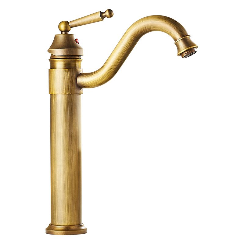 Lisslune | Farmhouse Widely Distributed Bathroom Faucet Vintage Single Hole Sink Faucet