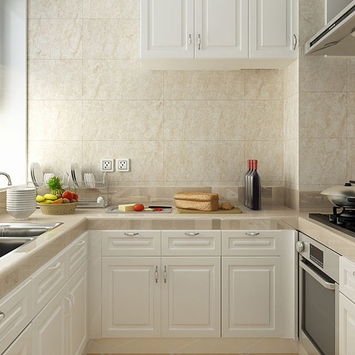 Lisslune | Modern Style Wallpaper Kitchen Individual Tile Peel and Stick Backsplash