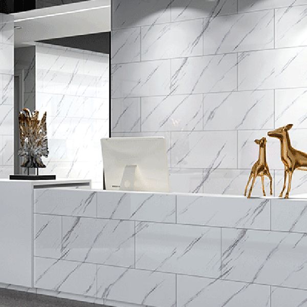Lisslune | Field Tile Self-Adhesive Tile Rectangular Self-Adhesive Wall Tile 10-Pack