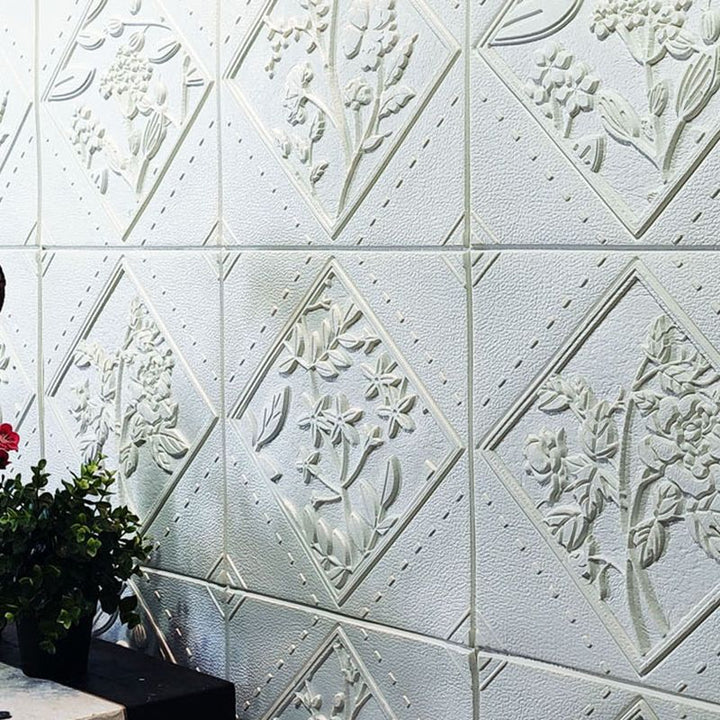Lisslune | 3D Wall Panel Country House Style Simple Home Living Room Panel Wall (10-Pack)