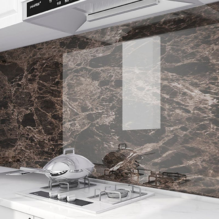 Lisslune | 23.6" Rectangular Single Tile PVC Peel and Stick Floor Tile for the Kitchen