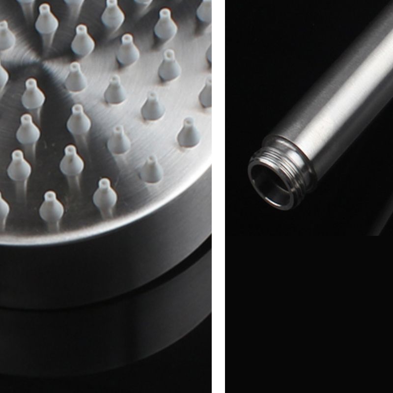 Lisslune | Modern round shower head 304 stainless steel handheld shower head