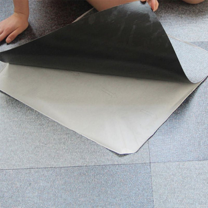 Lisslune | Square PVC flooring Peel & Stick stone design vinyl floor for the living room