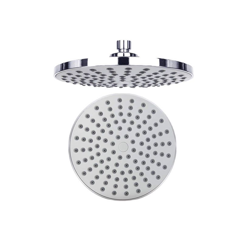 Lisslune | Contemporary Fest Shower Head Round Shower Head Combo in Silver