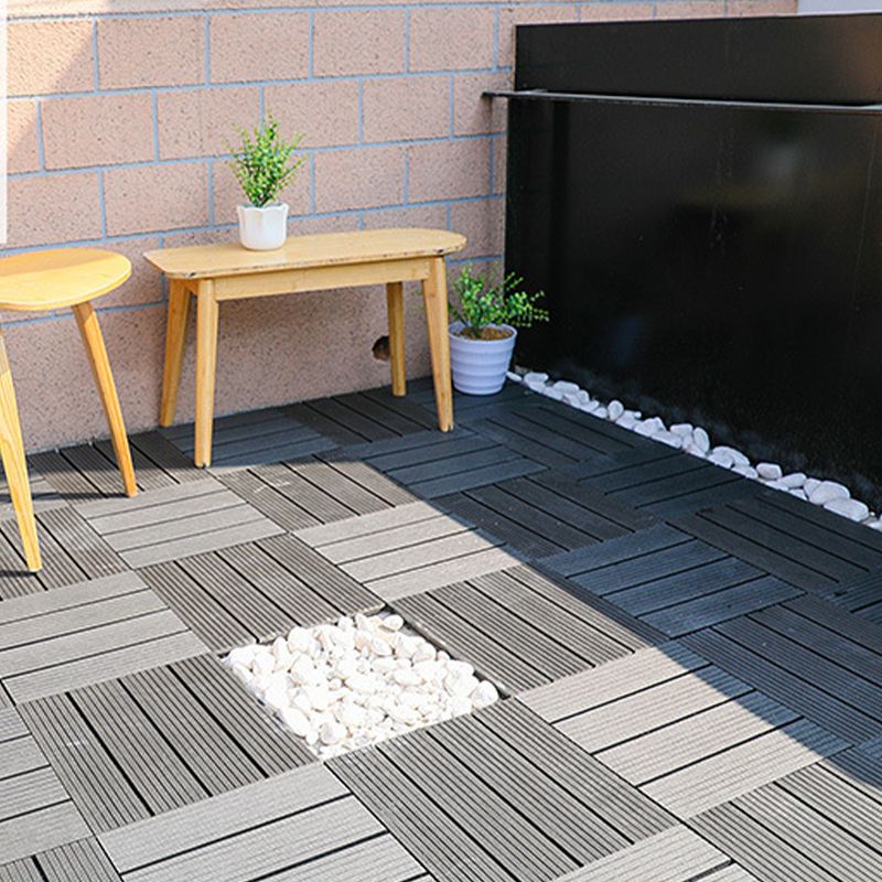 Lisslune | Floor Bullnose Click Lock Wire Brushed Wood Tiles