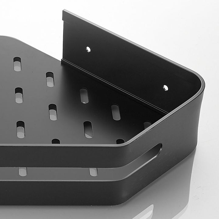 Lisslune | Modern 2/3-piece Bathroom Set Stainless Steel Triangle Bath Shelf made of Aluminum
