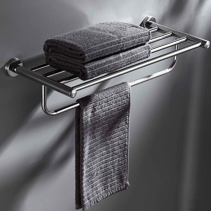 Lisslune | Modern bathroom accessories Bathroom shelf Towel rail Stainless steel bathroom accessory set