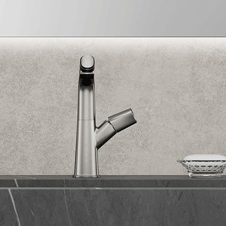 Lisslune | Contemporary Style Faucets Widely Used Knob Handles Faucets for the Bathroom