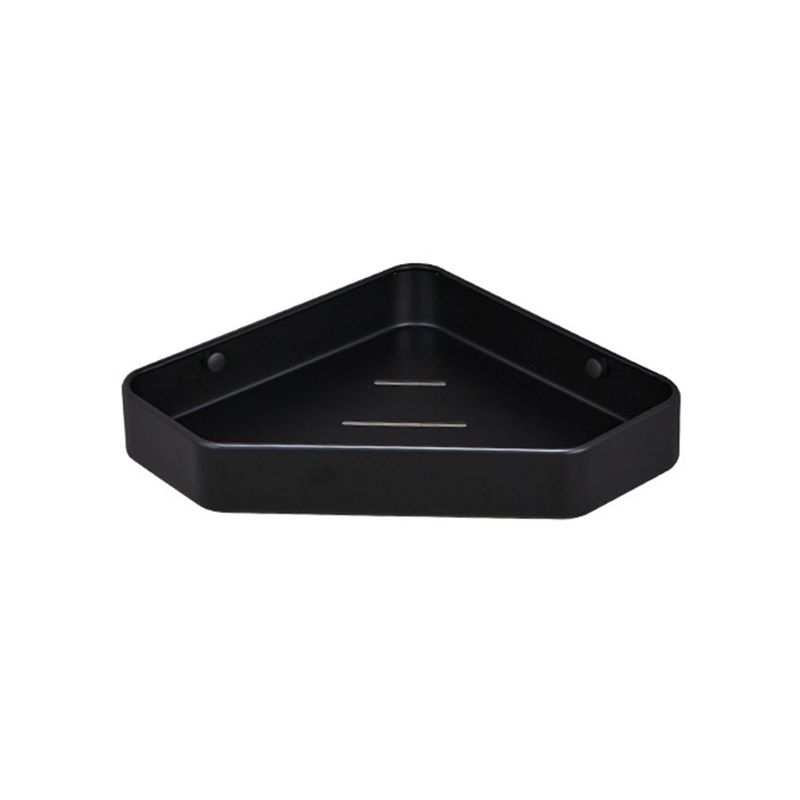 Lisslune | Modern Bathroom Accessory Set Matte Black/Grey Bathroom Shelf/Towel Holder & Paper Holder
