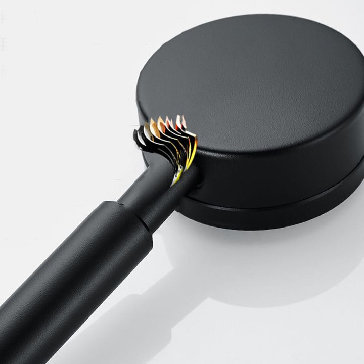 Lisslune | Modern round hand shower water-saving shower head made of stainless steel