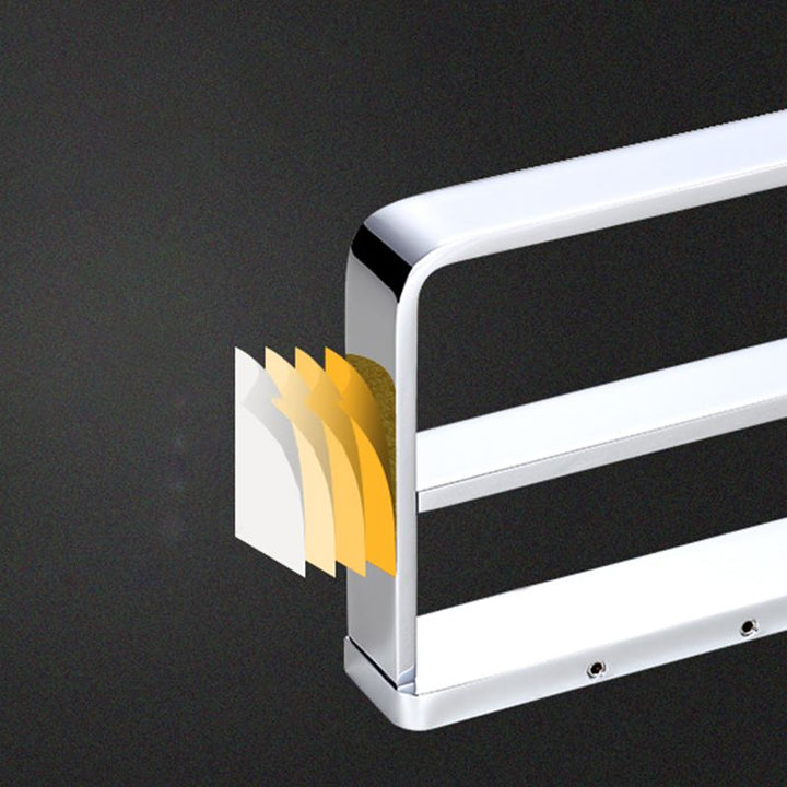 Lisslune | Polished Chrome Bathroom Accessory Set Modern Brass Bathroom Accessory Kit
