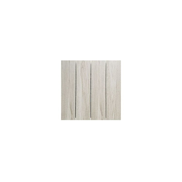 Lisslune | Ground Patio Square Stripe Composite Waterproof Deck Board