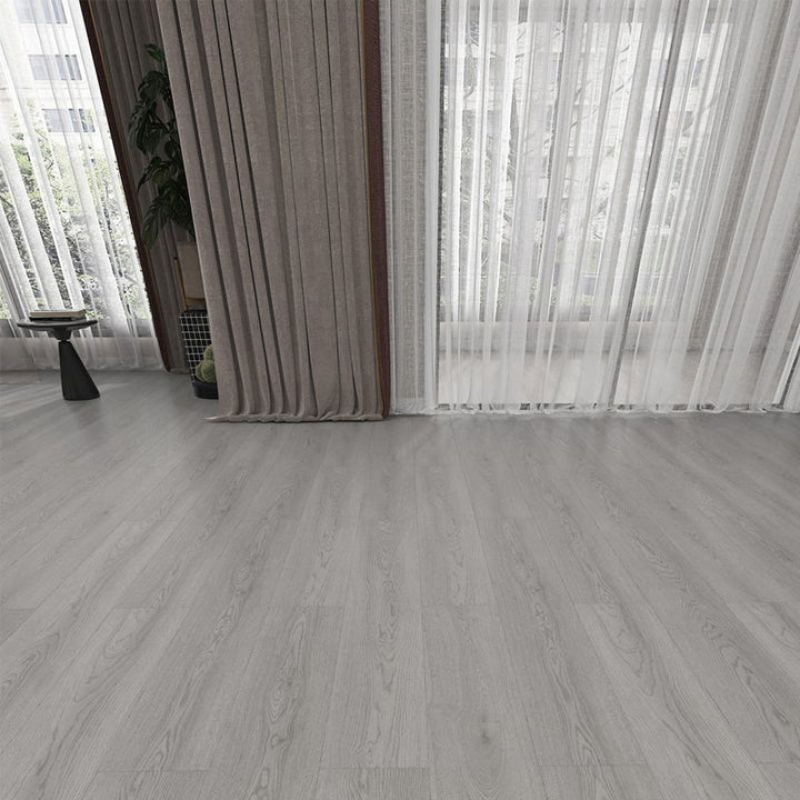 Lisslune | 49"x8" width E0 natural solid wood laminate flooring, click-lock, waterproof