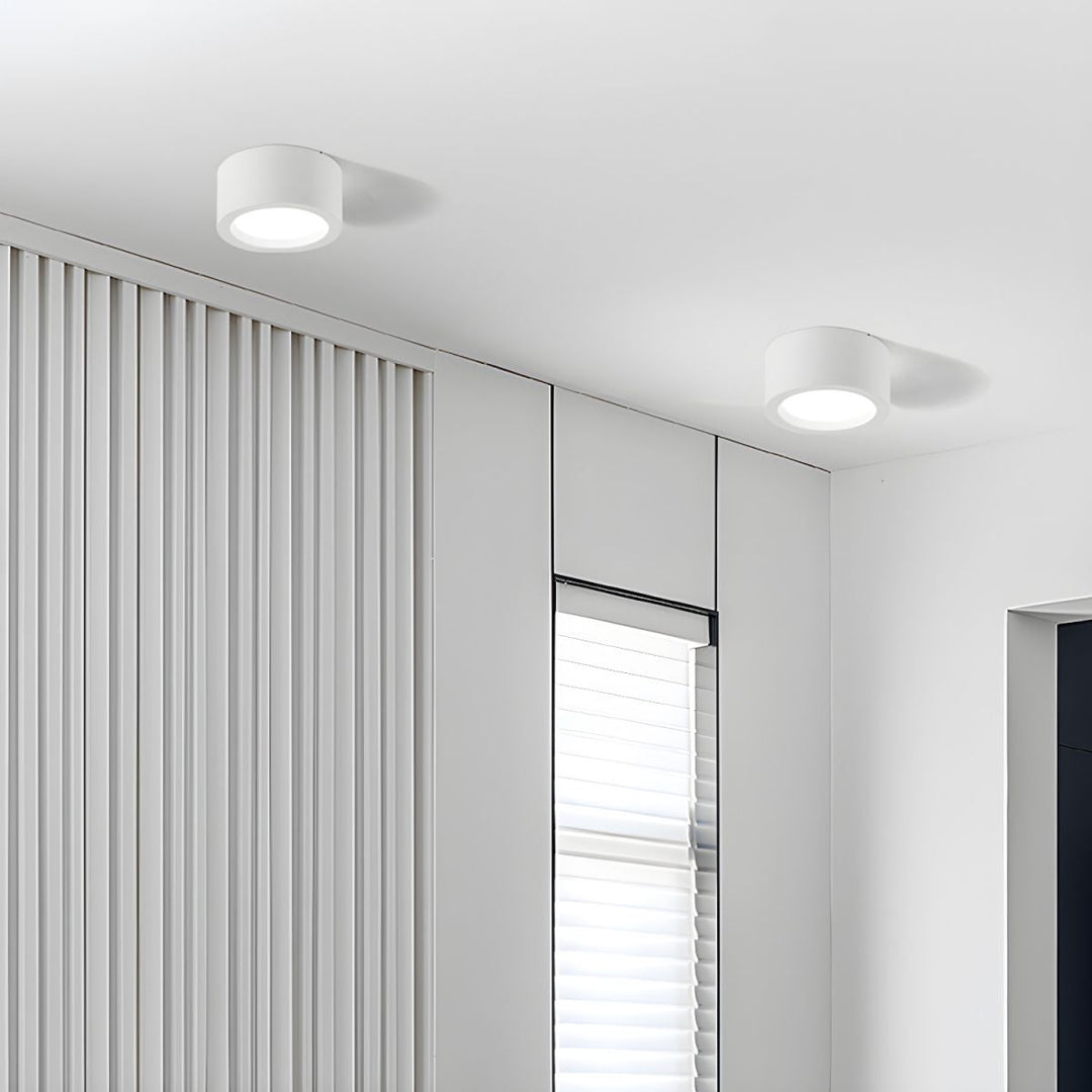 Lisslune | LED Flush Mount Ceiling Light - Nordic Style Fixture for Indoor Spaces & Modern Home Decor
