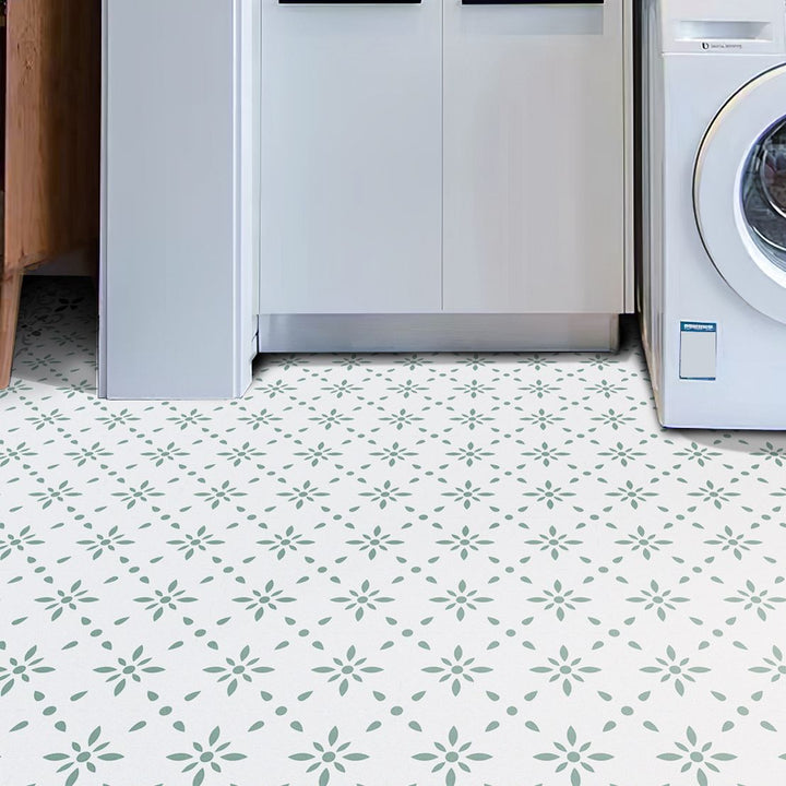 Lisslune | Print Plastic Peel & Stick Tile Field Tile for Kitchen and Bathroom Backsplash