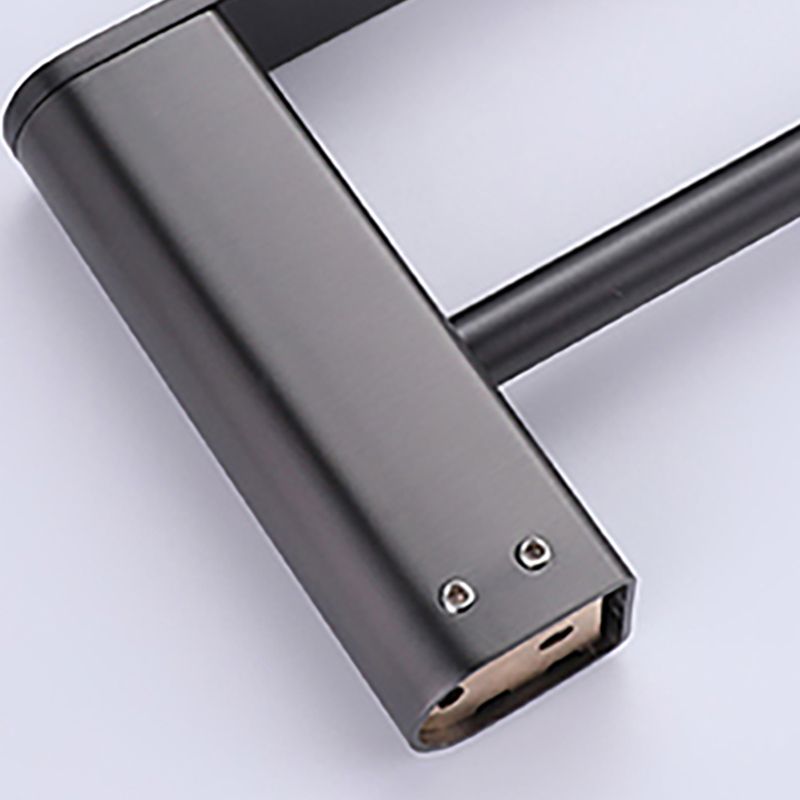 Lisslune | Dark gray modern bathroom accessory set stainless steel bathroom accessory set