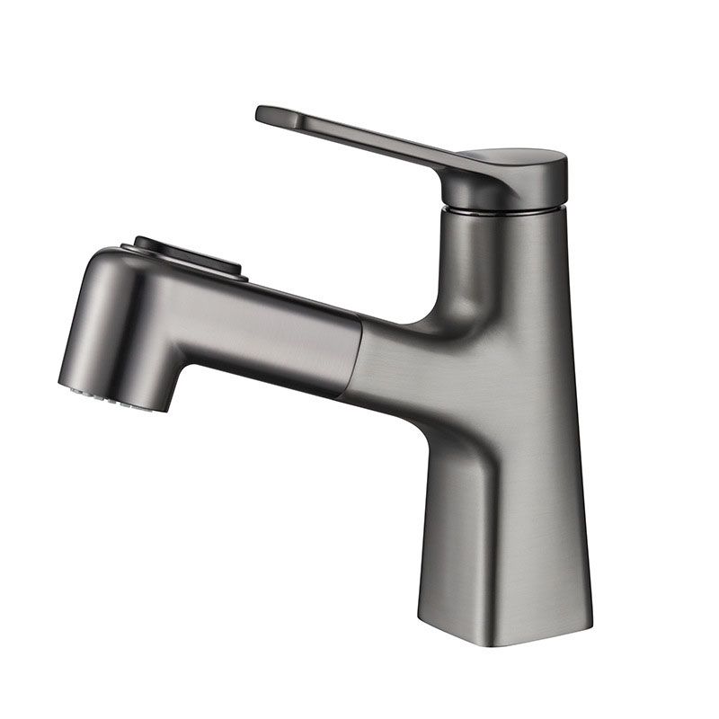 Lisslune | Contemporary Vessel Faucet Metal Single Lever Low Arc Vessel Faucet for the Bathroom