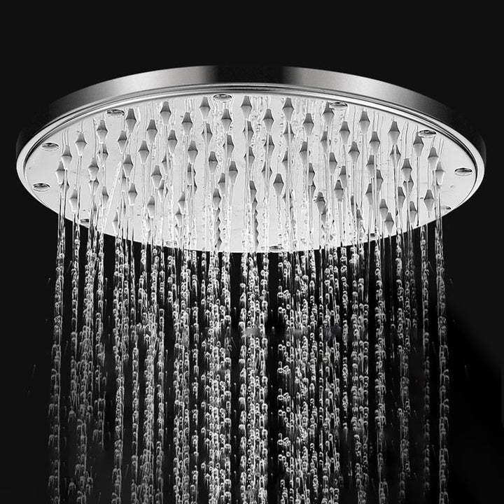 Lisslune | Contemporary Style Shower Head Bathroom Fixed Shower Head with Round and Square Shape