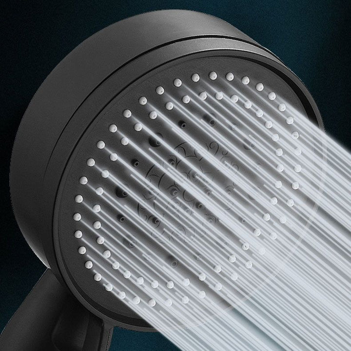 Lisslune | Contemporary Shower Head Combination Handheld Shower Plastic Wall Mount Round Shower Head