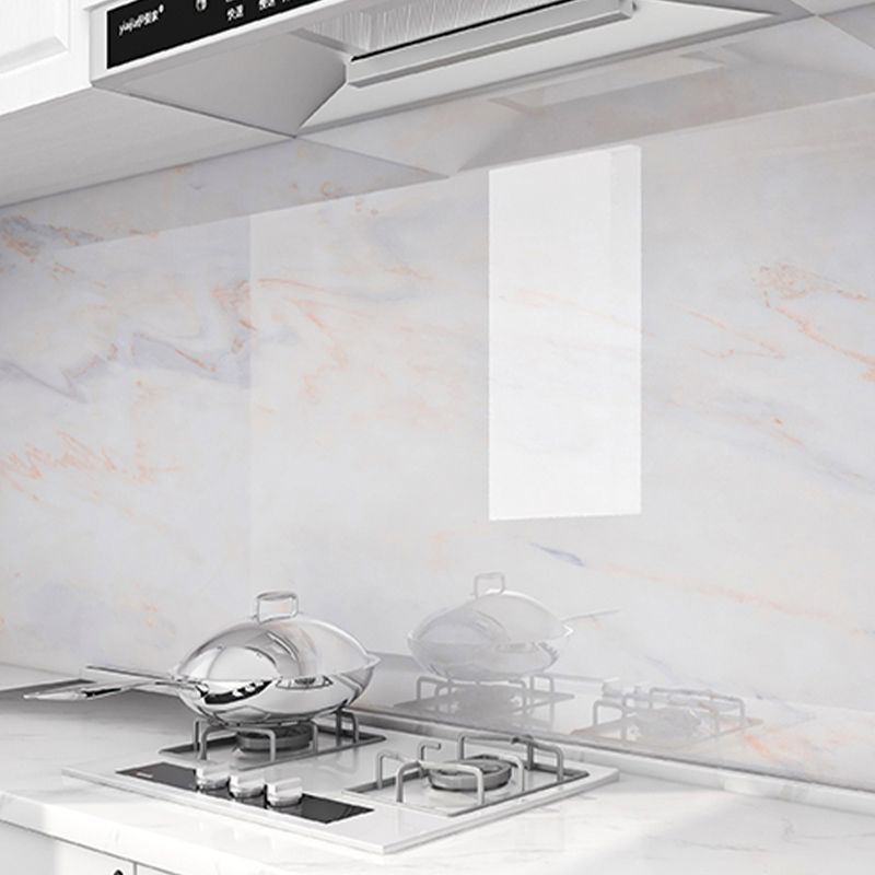 Lisslune | 23.6" Rectangular Single Plate PVC Peel and Stick Tile for the Kitchen