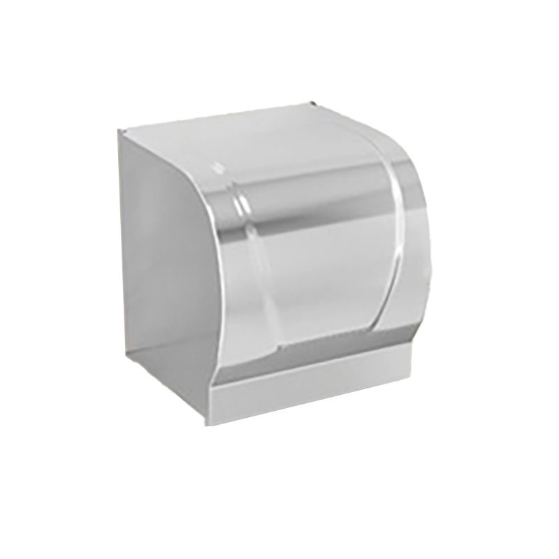 Lisslune | Chrome/Black Classic Bathroom Accessories Set Modern Bath Shelf/Towel Bar & Paper Holder