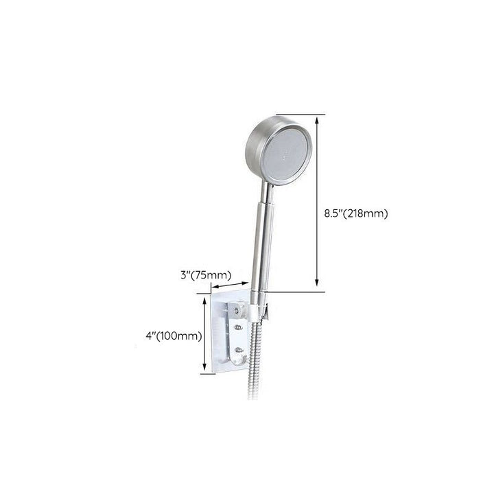 Lisslune | Modern Hand Shower Stainless Steel Handheld Showerhead Wall Mounted Shower Combination