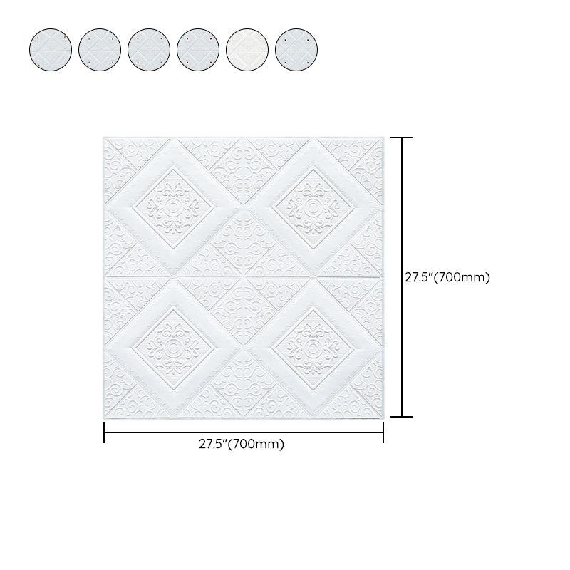 Lisslune | 3D embossed interior wall covering Self-adhesive geometric texture wall covering