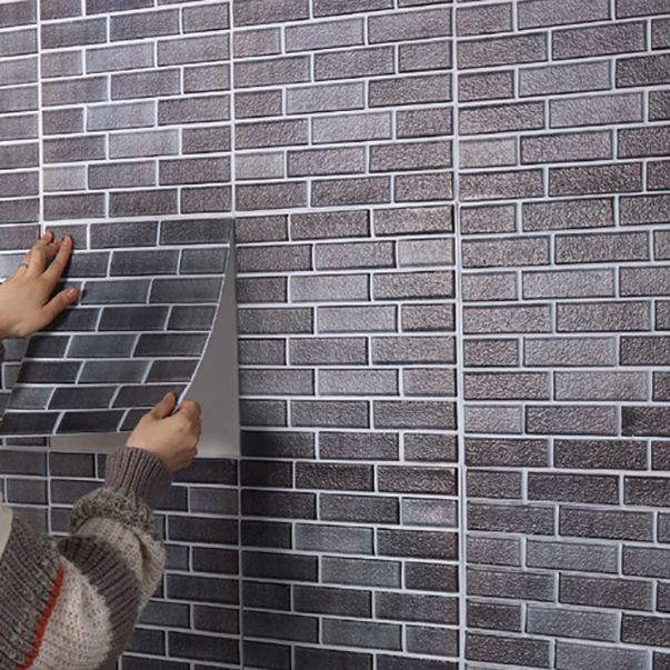 Lisslune | Plastic Peel & Stick Subway Tile 3D Subway Tile with Slip-Resistant Surface
