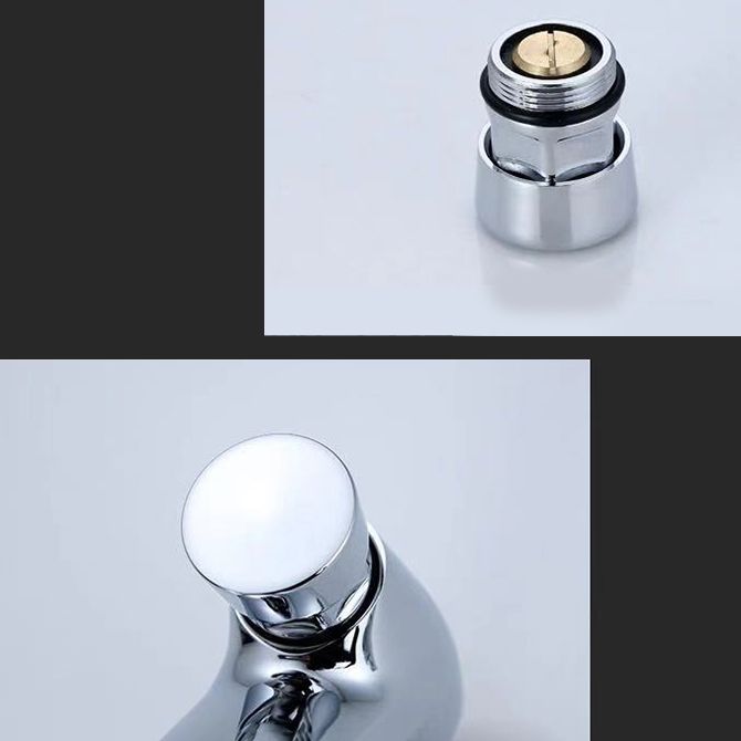 Lisslune | Modern Vessel Faucet Brass 1-Handle Low Arc Vessel Faucet for Home