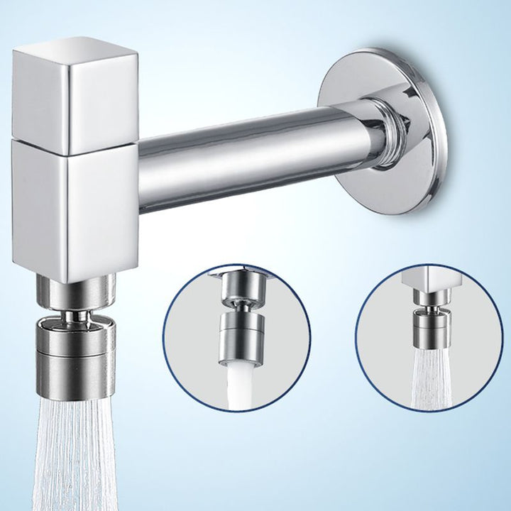Lisslune | Industrial Wall Mounted Bathroom Faucet Handle Solid Brass Faucet