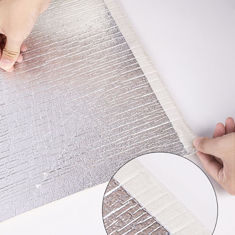 Lisslune | Modern solid color splash protection panels for peeling and attaching waterproof wall cladding