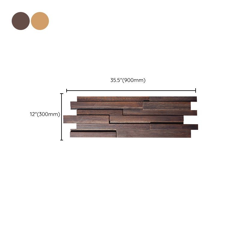 Lisslune | Wood Wall Panel Modern Simple Home Living Room Wall Panel (1-Pack)