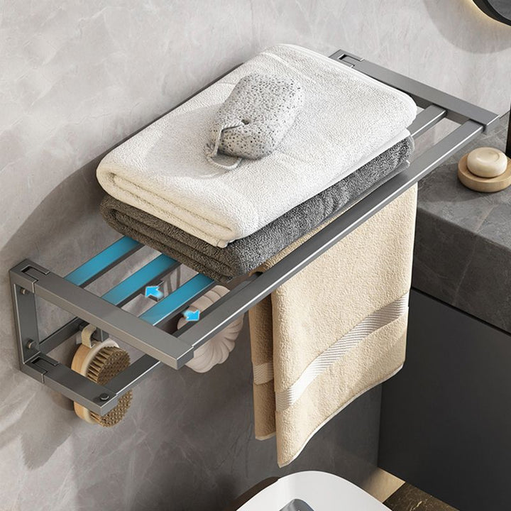Lisslune | Modern Bathroom Accessories Set Gray Bathroom Accessories Hardware Set