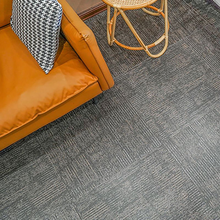 Lisslune | Square Scratch Resistant Plastic Floor Waterproof Peel & Stick Floor Tiles