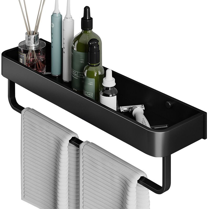 Lisslune | Contemporary Bathroom Accessories Hardware Set Aluminum Bathroom Shelf