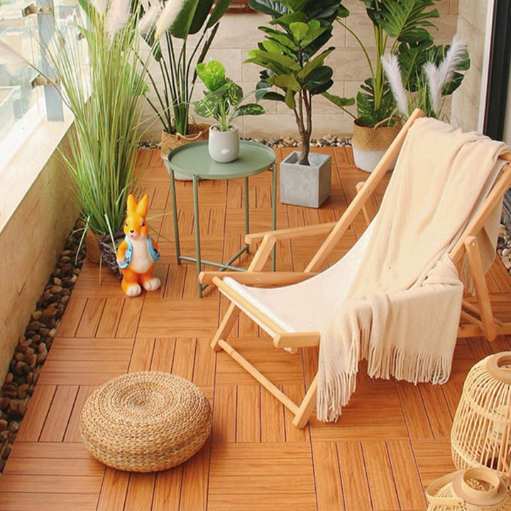 Lisslune | Outdoor Floor Patio Strip Composite Square Waterproof Deck Board