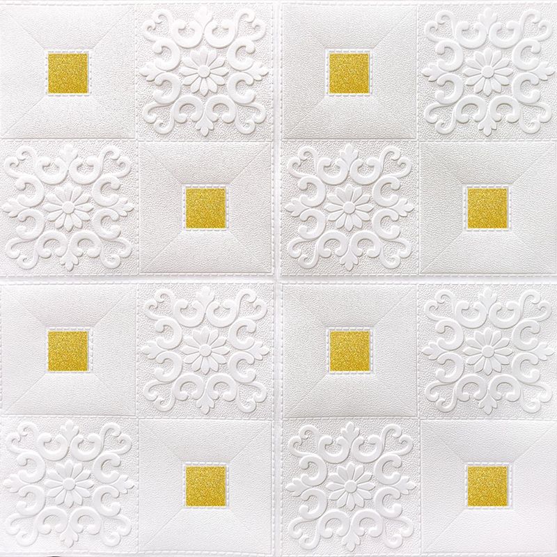 Lisslune | Modern wall covering foam 3D embossed peel and stick wall panel