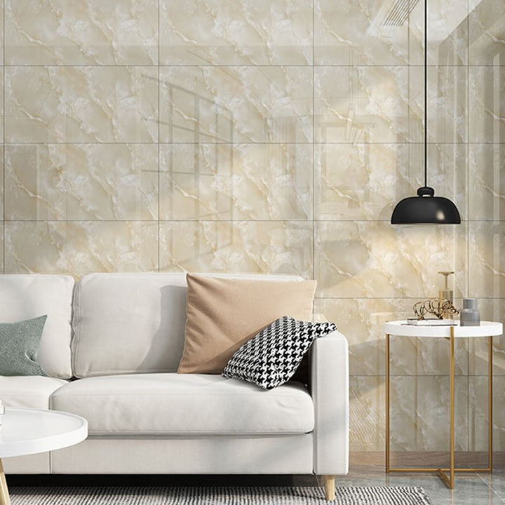 Lisslune | PVC Peel and Stick Wall Tile Modern Peel & Stick Mosaic Tile