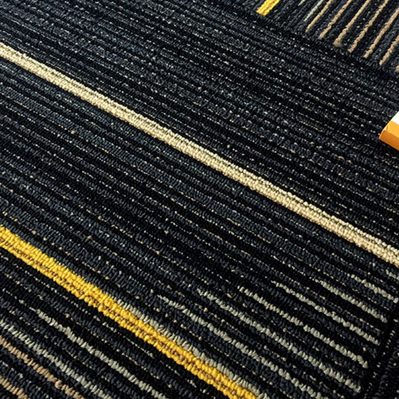 Lisslune | Dark Color Level Loop Carpet Tile Non-Slip Self-Adhesive Indoor Office Carpet Tiles