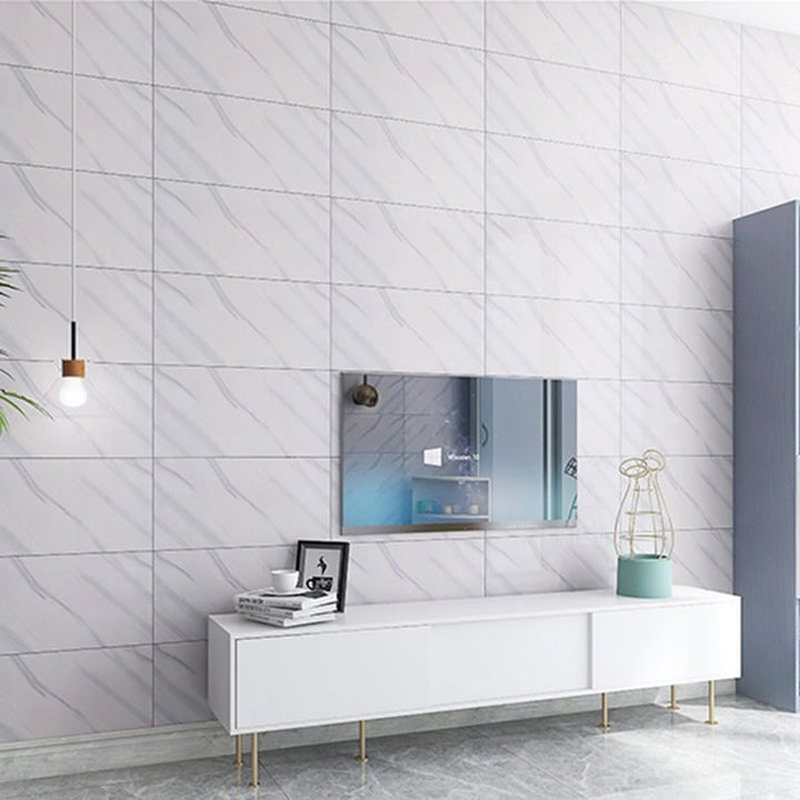 Lisslune | Modern Peel and Stick Back Wall Tile Rectangular Peel and Stick Wall Tile