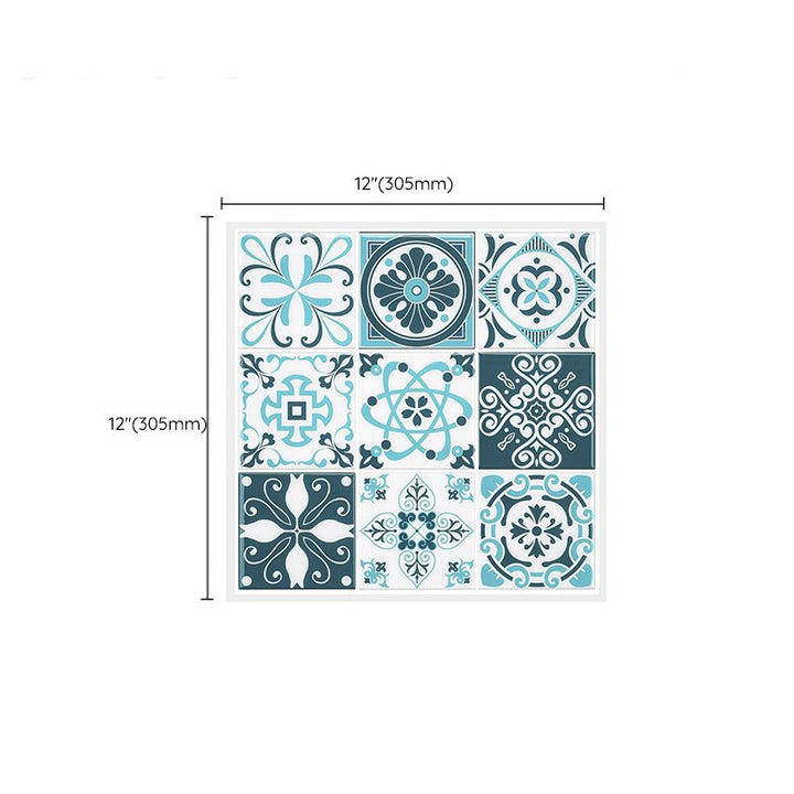 Lisslune | Mosaic tiles for peeling and sticking Modern style wallpaper with square shape