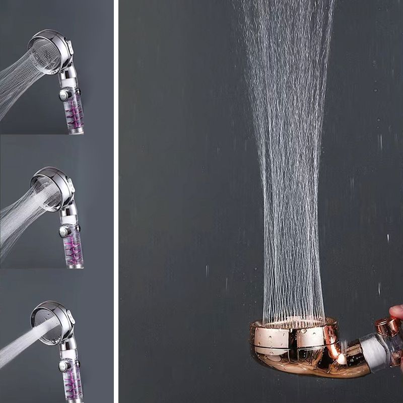Lisslune | 3 Settings Shower Combo Wall Mounted Stainless Steel Handheld Shower