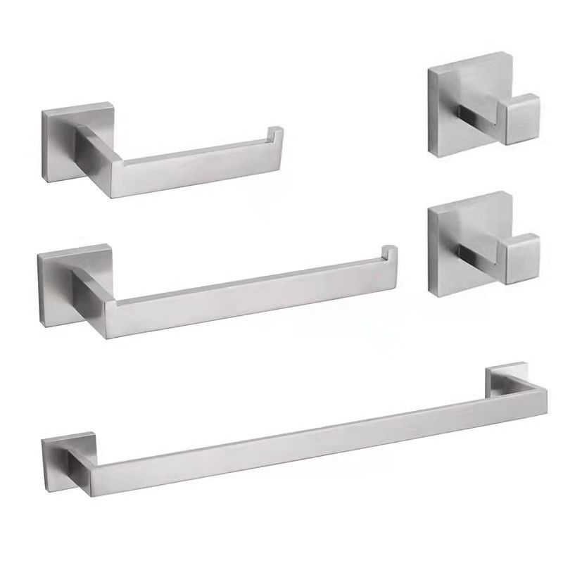 Lisslune | Stainless Steel Bathroom Accessories Single Piece or in Set Modern Bathroom Set