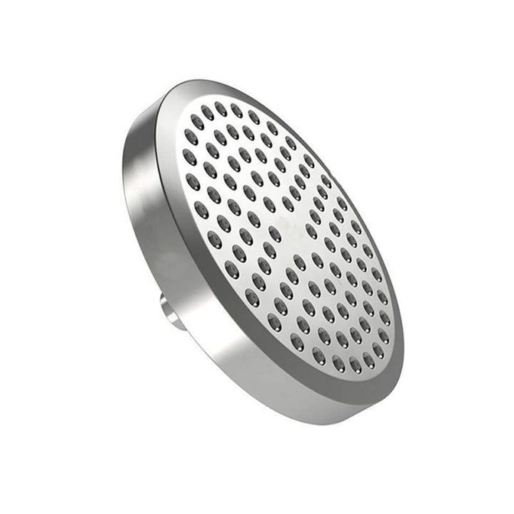 Lisslune | Contemporary Fixed Shower Head Round Metal Spray Head in Silver