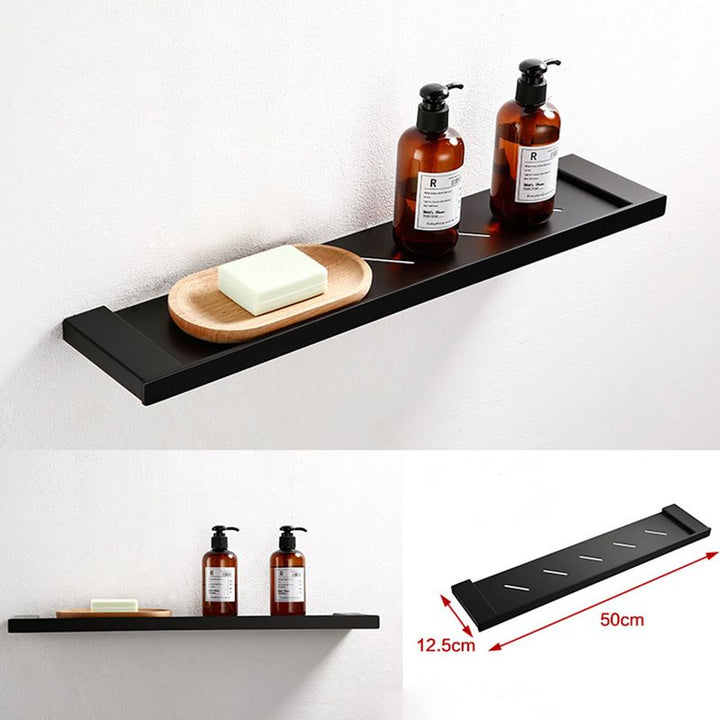 Lisslune | Traditional Bathroom Accessories Hardware Set in Black Metal