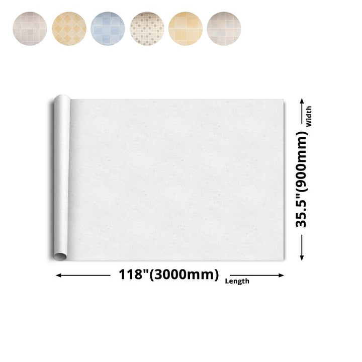 Lisslune | Modern Peel and Stick Wall Covering PVC Mosaic Tiles Field Tiles for the Kitchen