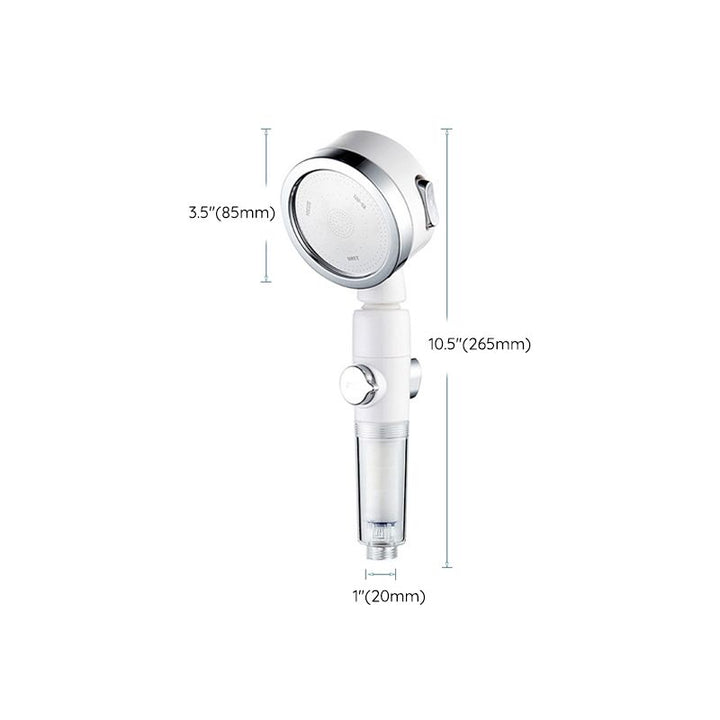 Lisslune | Modern handheld shower stainless steel adjustable shower head water-saving shower combo