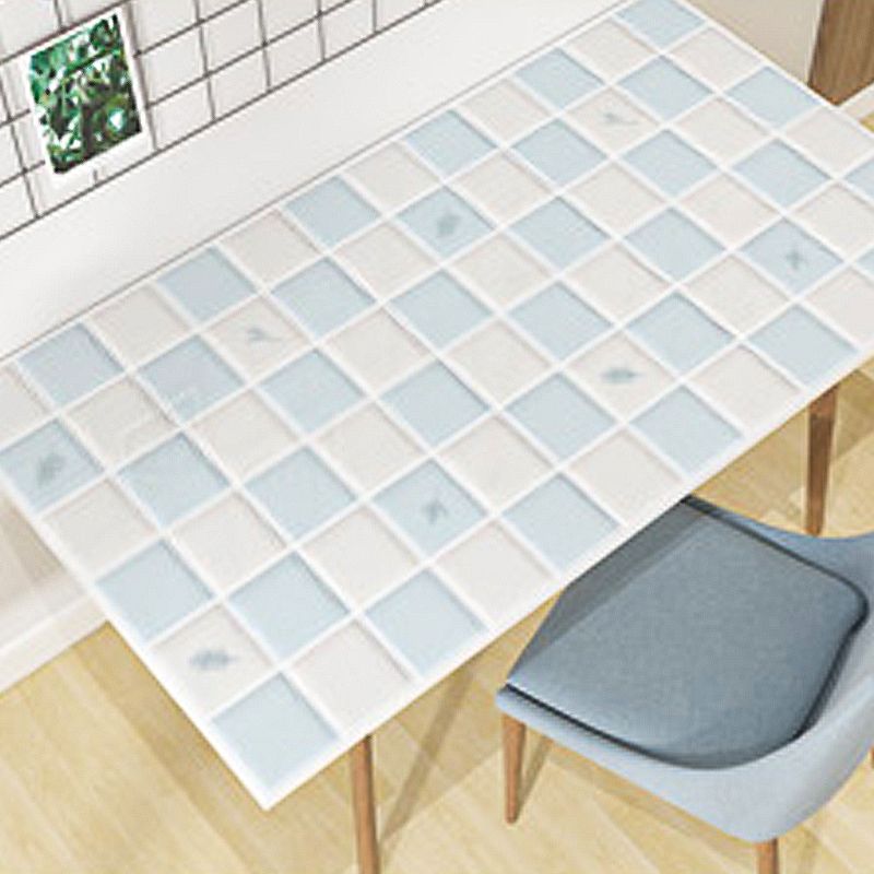 Lisslune | Square Mosaic Peel & Stick Tiles Stain-Resistant Kitchen Backsplash Tiles