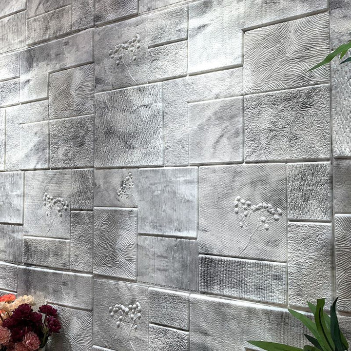 Lisslune | 3D artificial stone panel wall industrial style living area wall panel (1-Pack)